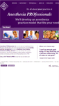 Mobile Screenshot of anesthesiaprofessionals.com